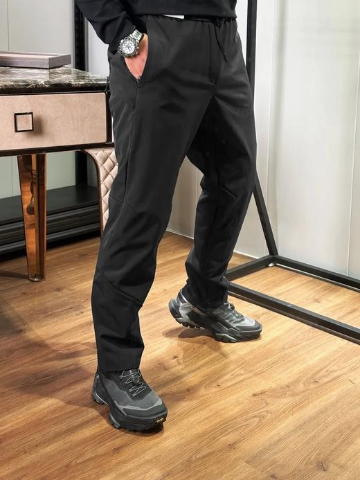 户外男士压胶立体剪裁机能软壳加绒裤 休闲城市户外 商品图2