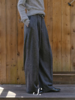 shyshystill/shy202510030/重磅100%绵羊毛厚实柔软质感长裤 商品缩略图0