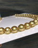 【新年优惠特价】招财金项链，椭圆，有酒窝，珠光非常棒，链长约43cm 商品缩略图9