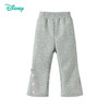 迪士尼（Disney）童装女童平口长裤立体蝴蝶结刺绣甜美亲肤喇叭裤2026春季新款裤子ZD1FK012 商品缩略图4