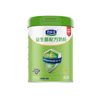 君乐宝（JUNLEBAO）益生菌奶粉成人青少年中老年营养高钙 0蔗糖奶粉800g 商品图4