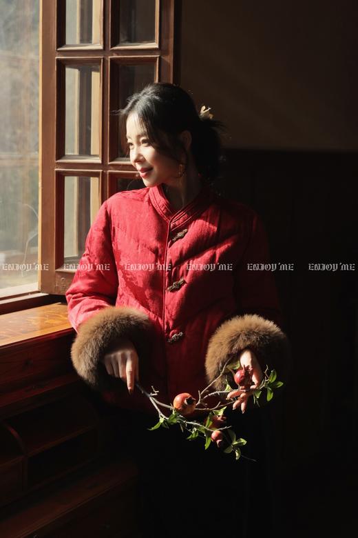 【门店同款】ENJOY冬季“烟火漫春”丹华未央中式羽绒外套 168995911 商品图7