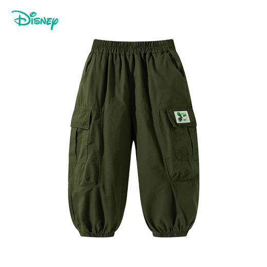 迪士尼（Disney）男童春秋耐磨工装裤透气休闲亲肤中大童长裤2026新款ZD1FK016 商品图6