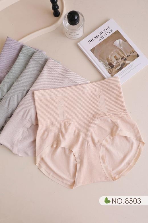女士高腰收腹提臀无缝高弹力舒适内裤8503 商品图4
