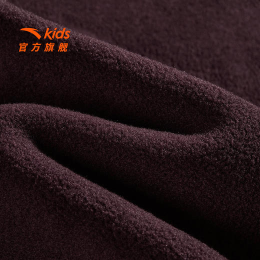 疯狂动物城款IP联名安踏男童摇粒绒翻领外套2026年新款保暖厚外套352618910S 商品图4