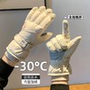 滑雪手套女冬天骑车电动车加绒加厚时尚保暖防寒防风防水骑行手套 商品缩略图1