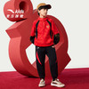 安踏男童新年套装2026款连帽卫衣卫裤时尚宽松两件套印花喜庆套装352618750 商品缩略图5