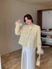 【GZ】无忧购【鸿运当“红”】新年红千金风编织小香外套加厚保暖夹棉外套2819（现货48小时内发货） 商品缩略图7