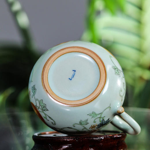 问鼎鼎峰系列天青福临壶（福禄双全） 商品图3