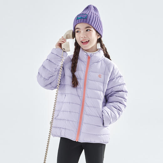 cicochild25年冬季新款中大女童防钻绒薄款羽绒服轻量保暖亲子装 商品图4