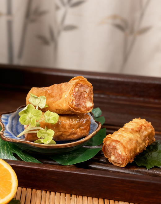 王朝炸响铃 腐皮薄如蝉翼，脆声似铃 一咬酥香满溢，再品豆香回甘，演绎千年江南韵味 商品图0