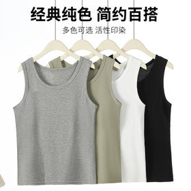 男士天丝莫棉皮马棉舒适透气高弹力汗衫背心马甲春夏打底四季2561