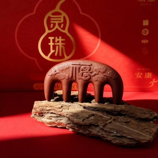 灵珠合香梳马上有钱礼盒  新年好礼国风套盒 商品图2