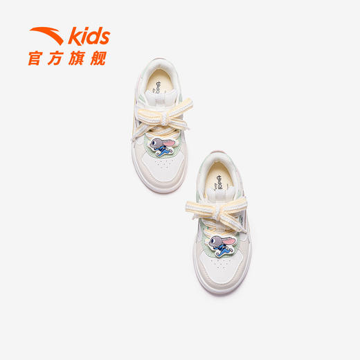 疯狂动物城IP联名安踏儿童板鞋女小童鞋2026新款低帮板鞋运动鞋322619932 商品图1