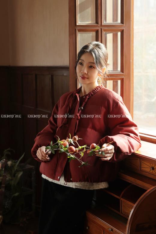 【门店同款】ENJOY冬季“烟火漫春”幸运珠短款羽绒服 168996059 商品图8