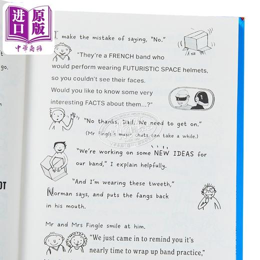 【中商原版】汤姆盖茨 讨厌的宠物和派对 日记体 欢笑故事 Tom Gates Pesky Pets and Parties 英文原版 Liz Pichon 商品图2