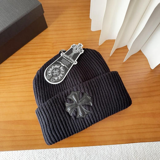 秋冬特惠💰150 克罗心秋冬款羊毛针织毛线帽 商品图3