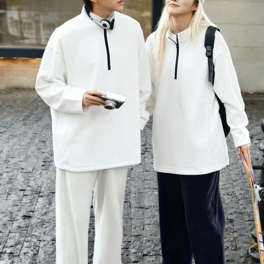 MDINN半拉链拒水鹅绒卫衣T 男女同款 90%白鹅绒 一件顶三件​ 商品图8