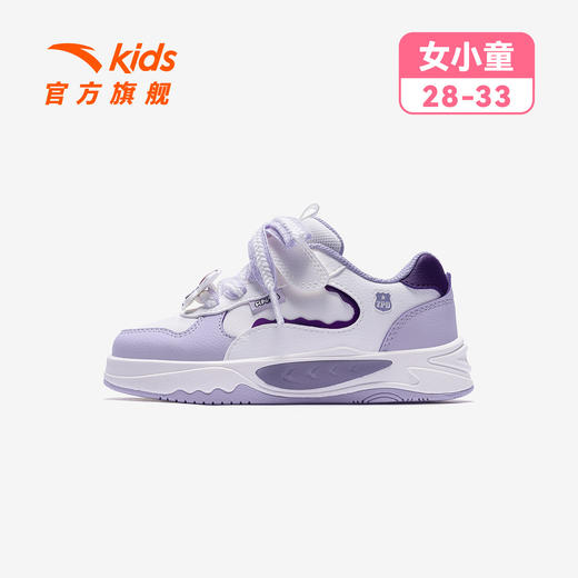 疯狂动物城IP联名安踏儿童板鞋女小童鞋2026新款低帮板鞋运动鞋322619932 商品图5