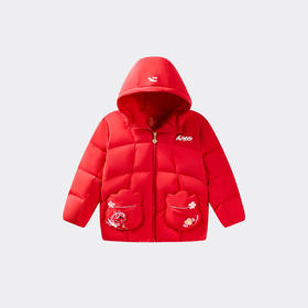 安踏儿童新年款女小童羽绒服362619802