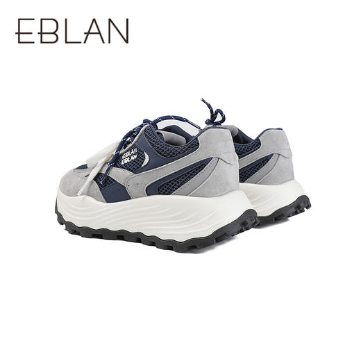 【上新】伊伴2026春季简约百搭基础款透气厚底增高运动鞋阿甘鞋B26125093 商品图3