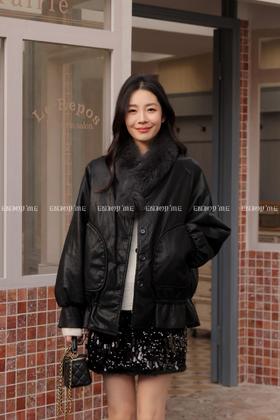 【门店同款】ENJOY冬季“暖冬软糖”下摆抽绳皮羽绒外套 169148861