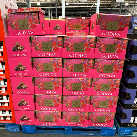 Godiva巧克力新品❤️新春彩色花🌸礼盒打折啦！📣Godiva美国直邮290元🉐Godiva 歌帝梵巧克力🍫礼盒装27块 商品图6