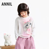 女童圆领长袖针织衫春季新款安奈儿童装EG611587 商品缩略图2