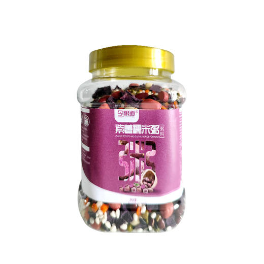 今粮道帮扶助农紫薯糯米粥900g（9合1）JLD084 商品图4
