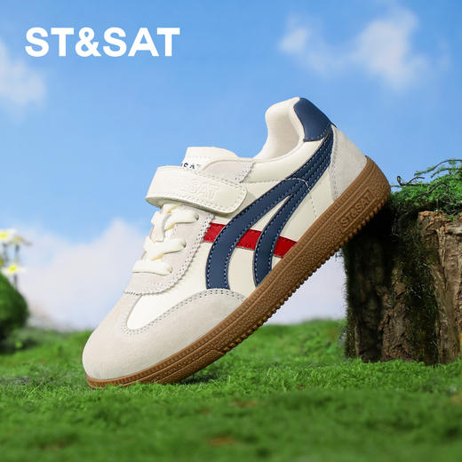 【童鞋】星期六休闲复古百搭男女童德训鞋SSE1192L0F 商品图2