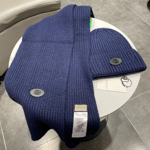 秋冬特惠💰330 古驰经典套装帽子！帽子➕围巾！羊绒兔绒品质！暖暖哒超级舒服～ 商品图7