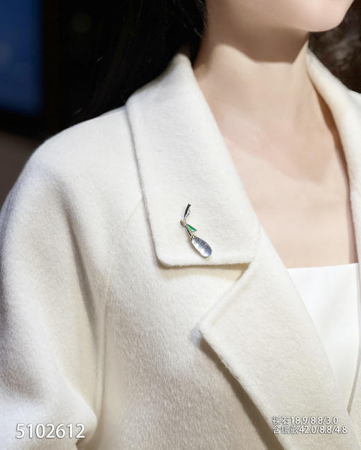 5102612，福豆胸针。具体价格微信咨询 商品图4