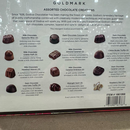 Godiva巧克力新品❤️新春彩色花🌸礼盒打折啦！📣Godiva美国直邮290元🉐Godiva 歌帝梵巧克力🍫礼盒装27块 商品图2