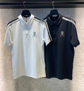 春夏新款男士短袖上衣来了！本季zg男款大爆款🔥，肩部提花弹力带字母时尚大方，胸前标志性徽章，工艺特殊，色彩渐变档次高，正肩修身显瘦版型，面料特别柔软细腻，亲肤透气～纯尾单现发售！