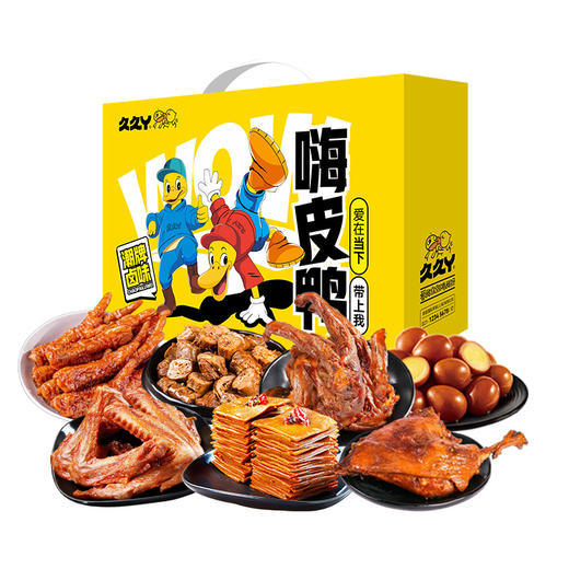 久久丫嗨皮鸭650g 商品图0