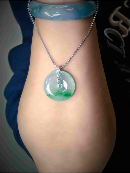 18k 翡翠平安扣 商品图5