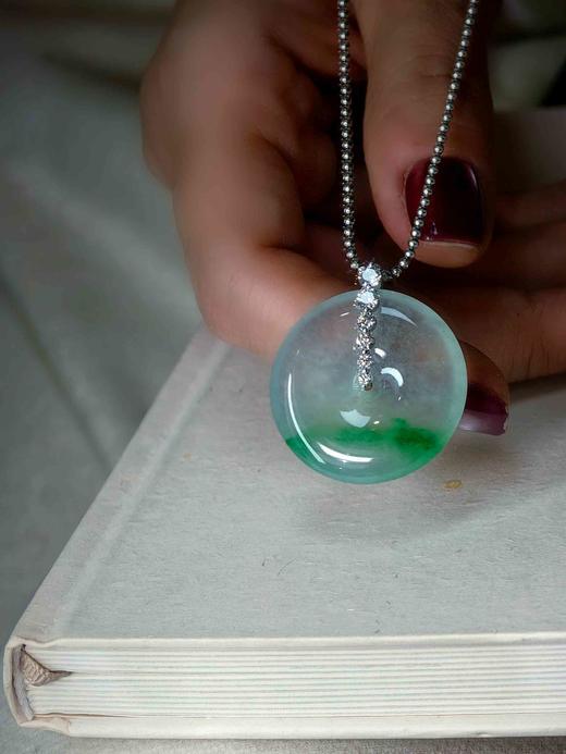 18k 翡翠平安扣 商品图2