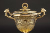 独角鹿西洋古董19世纪法国Martin Guillaume Biennais & Charles Cahier联合签名出品帝政风格古典神话主题银鎏金精雕糖果/冰淇淋樽套件 商品缩略图6