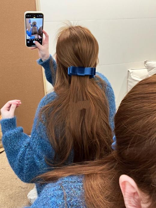 韩系蝴蝶结香蕉夹（随货发） 商品图2