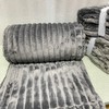 抽条法兰绒毛毯  加厚保暖毛毯办公午睡💤沙发盖毯 商品缩略图1
