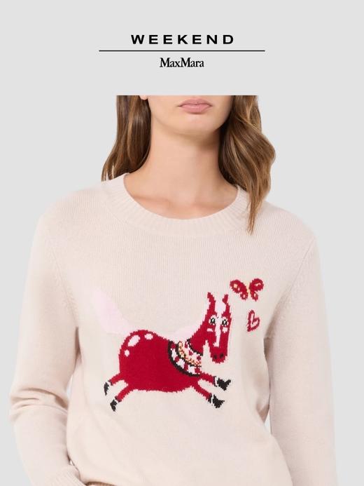 2FWeekend MaxMara 26女装羊绒圆领毛衣吊牌价5000元 商品图2
