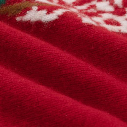 Grace&Glam 喜气五福临门提花坎肩羊毛马甲背心 商品图6