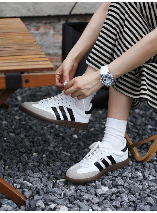 头层牛皮德训鞋 橡胶大底 鞋垫头层牛皮 A-5690 商品图1