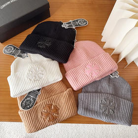 秋冬特惠💰150 克罗心秋冬款羊毛针织毛线帽