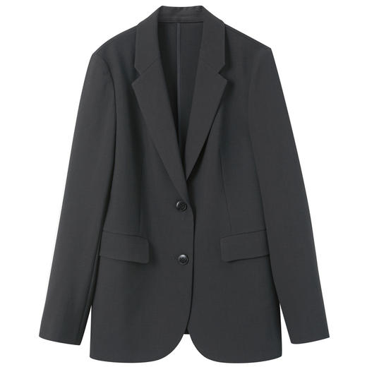 三彩2026春季新款轻职场西装外套抗皱正肩长袖上衣单排扣通勤Z 商品图4