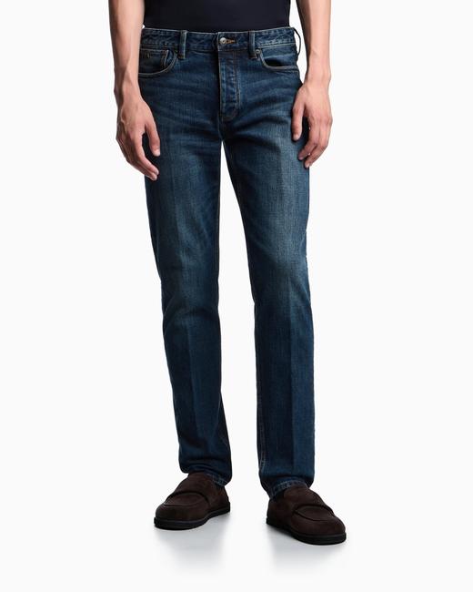 26 E@ 秋冬款磨毛加绒 弹力男装牛仔裤 NZK255 商品图0