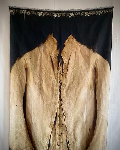 IA London 古董礼裙/燕尾服印花棉麻披肩 商品图14