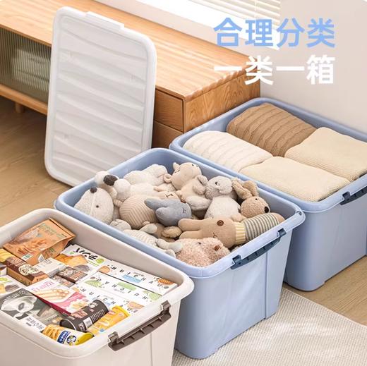 【茶花】大容量收纳箱68L两个 商品图3