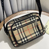 奥莱订单 Bur家男女款格纹单肩斜挎包020403 商品缩略图2