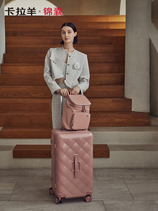 【通勤旅行防盗】卡拉羊COCO云朵防盗女士电脑双肩包CN5495/L(TX) 商品图9